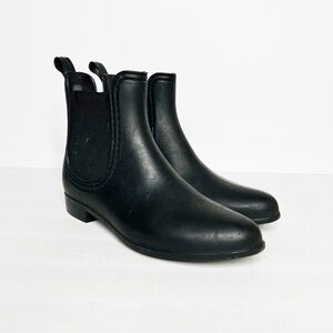 Jeffrey Campbell Havana Play Forecast Rubber Ankle Rainboots Size 8 Women’s